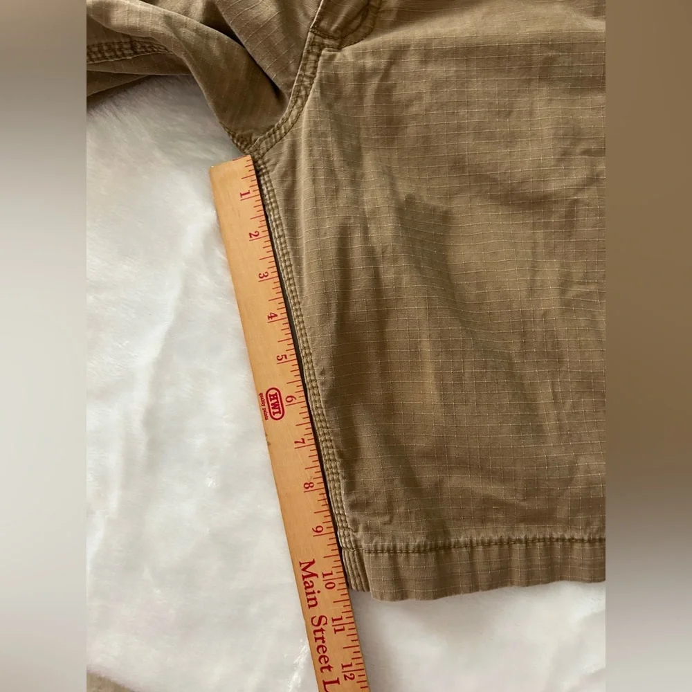 Carhartt Relaxed Fit Cargo Shorts Khaki Tan Size 42